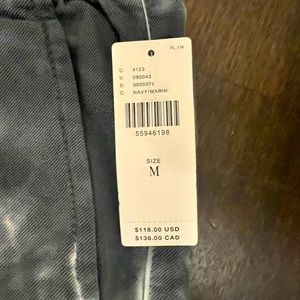 Size M, NWT, Anthropology pants.  Super cute!  Elastic waste with draw string.